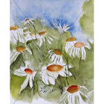 DIN A6 - watercolor - greeting card 