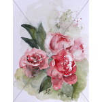 DIN A6 - watercolor - greeting card 